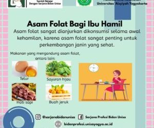 Pentingnya Asam Folat Bagi Ibu Hamil
