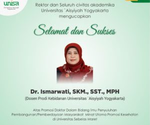 Dosen S1 Kebidanan UNISA raih gelar Doktor