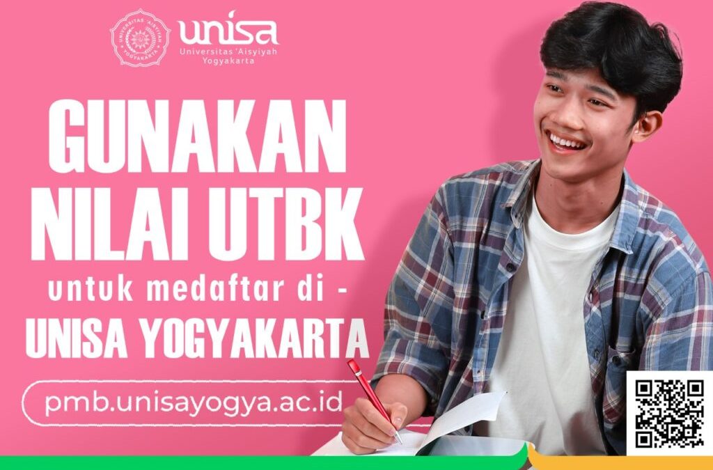 Nilai UTBK bisa utk daftar di UNISA