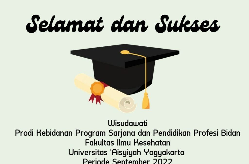 Wisuda Periode September 2022