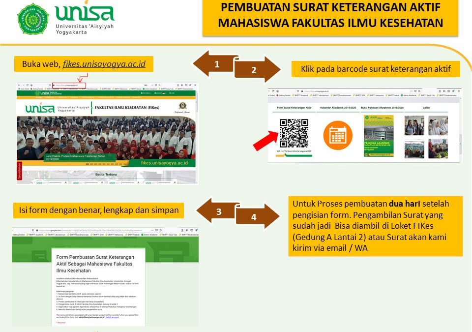 PANDUAN SURAT KETERANGAN AKTIF MAHASISWA