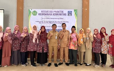 Prodi Profesi Bidan UNISA Yogyakarta Terjunkan 70 Mahasiswa Praktik Komunitas di Dukuh Karang Tengah